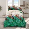 Realistische 3D Tigers dekbedoverdeksel USA Koning Queen Double Full Twin Single Size Bed Linen Set