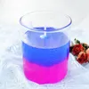 1000G transparent gelévaxljus råmaterial DIY Crystal Candle Cup Handgjorda doftande vaxljusförsörjningar