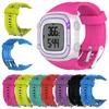 Guarda la fascia per Garmin Forerunner 10 15 GPS Sports Watch Silicone Small Bracciale cinturino di grande sostituzione