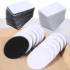 10/15/20/25/30/45/60mm Self Adhesive Fastener Tape Hook Loop Strong Glue Magic Dot Sticker Disc White Black Coins Tape Home Use
