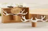 Antler Deer Wine Wine Butelka Butelka Cork Cork Red Wine Cluc Stopper Ślubny urodziny Baby Shower Przyjęcie Przyjęcia Prezent dla gości4545679