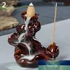 Mini Chinese Style Holder Holder Mountain Stream Ceramiczny kadzidło Burner295L