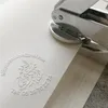 Nuovo design La tua lettera di goffratura del logo immagine personalizzato Stampo personalizzato per il nome del nome Iniziali