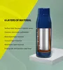 Affichage de température intelligente Affiche flacon Coffee Thermos Bottle 304 ACIER INOXEUX POUR TEA BPA BPA 500 ml 240402