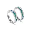 Prince Rose Love Rings S925 Fare di matrimonio con fidanzamento placcato in argento Proponi amante Ringi di gioielli ad anello