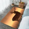 Cloocl Animal Carpet Elk Duże roślinożerca fotografia estetyka druku