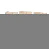 50pcs/set使い捨ての木製カトラリーフォーク/スプーン/カッターナイフパーティー用品キッチン用品デザートテーブルウェア11cm/14cm