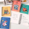 Livro da mão Girl Heart Notepad Book Notebook A7 Notebooks e revistas de diário de folhas soltas