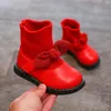 Сапоги для малышей младенца детские детские бабочка обувь принцесса для девочек мода