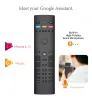 ボックスVontar G40S音声リモコンエアマウスAndroid TV Box PC用のIR学習付きワイヤレスミニKyeboard