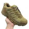 Casual Shoes 2024 Outdoor Low-top Hiking Tactical Combat Boots Training Male Army Fans Desert Lightweight Sneakers Men