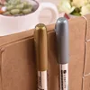 1PCS Marcador de prata dourado Pen Marcadores impermeabilizados de tinta Metal Face Permanente Marcador de tinta caneta