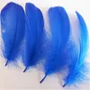 100st Natural Goose Feathers Floating 8-12cm färgglada svanplommor för hemhattshow DIY Hantverk smycken Dreamcatcher Dekoration