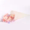 Coni coni di carta cono per supporto per salumi petali Craft Crafte Hollow Snow Wedding Biodegradable Flower Rose