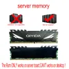 Mémoire de RAM avec mémoire de serveur de chair de chaleur DDR4 RAM 4 Go 8 Go 16 Go 32 Go PC4 2133MHz ou 2400 MHz 2600MHz 2400T ou 2133P Mémoire de serveur ECCREG