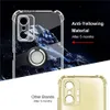 Ringfodral för Oppo Reno 5 6 Pro 4 4Z 2Z stötsäker transparent klar stötfångare mjuk telefonomslag Oppo Hitta X3 Lite Realme 8 Pro C21