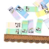 50 stks Mooi Panda -borduurlabel voor naaien Kleding Accessoires Diy Crafts kledingbare Wasbare zorgtags Handwerkbenodigdheden