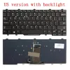 Teclados AR/US New Inglês Laptop Teclado para Dell Latitude 3340 E3340 E5470 US Without Frame 9z.nb2uc.a01 com/sem luz de fundo