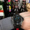 dla męskich zegarków mechanicznych luksusowe automatyczne szafirowe lustro 47 mm 13 mm importowane gumowe opaski zegarkowe Włochy Sport zegarkowe