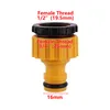 12/16/20/25mm quick joint pipe joint 1/2" 3/4" male female thread water stop quick connect water tap connector hose garden joint
