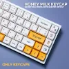 Accessoires 137KEYS KILLAUS BLANC HILK Milk PBT KEycaps Dyesub XDA Profil de personnalité personnalisée japonaise Keycaps pour le clavier mécanique