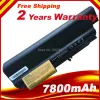 Batterijen 6600 mAh 9 Cellen Laptopbatterij voor Lenovo ThinkPad R400 T400 R61 T61 R61P T61U Laptop Batterij 42T5264 42T5265