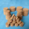 10st TOP DIA 32mm till 83mm Wood Cork Lab Test Tube Plug Essential Oil Pudding Liten Glass Bottle Stopper Lid