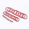 VMQ Rubber O Sealing Ring Gasket Silicone Washers for Vehicle Repair, Professional Plumbing, Air Gas Connections WD1.5/1.9mm