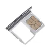 Держатель лоток SIM -карты P82F + Adapter Micro SD Memory Memory Adapter для LG G6 US997 VS988