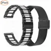 Armbandband für Amazfit Bips Gurt Metal Armband für Amazfit GTS 2 Mini GTR 2 Bip U Pace Straos Watch Armband Armbänder 20/22mm