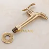 Long Garden Utiliser Bibcock Robinet Tap Grane Antique Finition Finish Bathroom Wall Wash Washing Machine Robinet d'eau Taps YT-5156-A