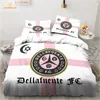 Dellafuente Classic Art Pattern Christmas Gift King Twin Double Child Bedding Set Microfiber أو Polyester Davet Cover