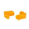 4 Set Car Yellow Undertray Mountting Clips Kits for Smart Fortwo 2008 2009 2011 2012 2013 2014 Auto Accessories A0019913970