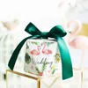 Flamingo Diamond Candy Box Reghi Regy Box Box Sweet Candy Box Decorazioni per matrimoni Packaging Baby Shower Party Forniture