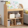 Aoliviya Book Sweelf Magazine Rack Simply Rack Stuctday Home Room Офис многоэтажный книжный шкаф для полу