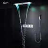 Salle de bain colorée de douche à LED de haute qualité