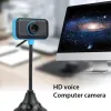 Webcams柔軟なデジタルカメラWebcamマイクUSB Web Cam 2.0 480pビデオコンピューターPC