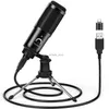 Microphones USB microphone for PC smartphone video recording professional condenser karaoke streaming game studio microphoneQ