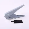 Punch Mushroom Discbound Hole Punch Puncher Handheld DIY Paper Cutter wz Ruler for Disc Ring Planner TType Office School Stationery