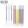 10pcs Water Erasable Pens Tissu Markers Recharge Soluble Cross Stitch Tool Crayon Patchwork Aignelwork Accessoires de couture