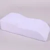 S Shape Sponge Portable Travel Foot -Rest Raise Raiser Pillow Pollow Foot Foot Rest Resteck Pollow Белая синяя крышка массаж подушка