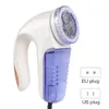 EU/US Electric Lint Pellet Remover Household Clothes Fuzz Pills Shaver Roller Sweaters Curtains Carpets Lint Cleaning Brush Tool