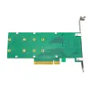 Cards ANM02PE08 NVME Controller PCIE в двойной порт M.2 с наушником (не с SSD)