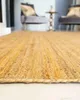 Floor Mat Rug Runner Jute Braided Style Reversible Area Rugs for Home Living Room Natural Jute Handmade Washroom Carpets