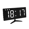 Ny 3D LED Digital Alarm Clock Display Smart Electronic Alarm Clocks Office Table Desktop Wall Watch Modern Design Alarm Clock