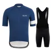 男性向けの半袖サイクリングセット、MTBジャージー、自転車服、黒いシャツ、夏のサイクリングセット、2023