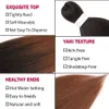 Tomo 26 "Ombre tresse pré-étendue Extensions de cheveux synthétiques Easy Hair Water Cadre pour les tresses de crochet Brown noir