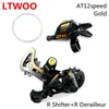 LTWOO AT12 MTB 12 Speed ​​Groupset Shifter Bak Derailleur 11-50T 52T Cassette Bike Chainring X12 Chain for Eagle GX M9100 M8100