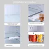 Les crochets peuvent distribuer une glissière de réfrigérateur à rack de rangement de soda sous étagère pour l'organisateur de boisson à double rangée réfrigérateur
