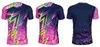 Nouveaux amants coulant t-shirt respirant hommes femmes short shirt gym d'été gymnas de chemisiers secs jersey dames tops